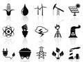 Alternative Energy icons set