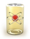 Alternative energy nuclear cell battery