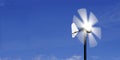 Alternative energy wind vane Royalty Free Stock Photo