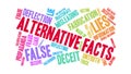 Alternative Facts Word Cloud