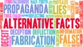 Alternative Facts Word Cloud