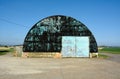 Alternative Living. Old derelict Nissen Hut