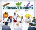 Alternative Medicine Health Herb Therapy Concept Royalty Free Stock Photo