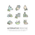 Alternative Medicine. IV Vitamin Therapy, Anti-Aging, Wellness, Ayurveda, Chinese Medicine. Holistic centre
