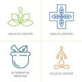 Alternative Medicine logos.