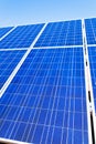 Alternative Solar Energy. Solar power plant. Royalty Free Stock Photo