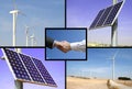 Alternative solar and wind energy