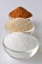 Alternative sweeteners - organic coconut sugar, xylitol, cane sugar,