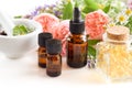 Alternative therapy with essential oils