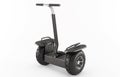 Alternative transport. Self-Balancing two wheel electric scooter. Royalty Free Stock Photo