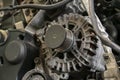 Alternator car engine 2 Royalty Free Stock Photo