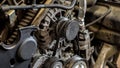 Alternator car engine Royalty Free Stock Photo