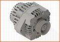 Alternator isometric perspective view flat Royalty Free Stock Photo