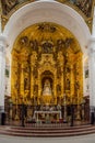 Alterpiece and image of the Virgen del RocÃÂ­o from La Ermita de El RocÃÂ­o