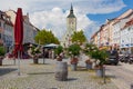 Altes Rathaus on Oberer platz in Deggendorf, Bavaria, Germany