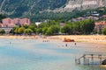 Altinkum Beach of the most suitable area to swim in EÃÅ¸irdir.