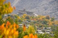 Altit fort in Hunza valley in autumn season, Gilgit Baltistan, P Royalty Free Stock Photo
