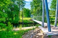 Altja, Estonia. Bridge to the beach Royalty Free Stock Photo