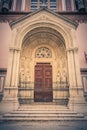 Old larks fields church Altlerchenfelder Kirche in Vienna Austria Royalty Free Stock Photo