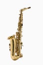 Alto Saxophone White Background