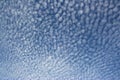 Altocumulus clouds Royalty Free Stock Photo