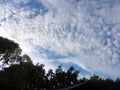 Altocumulus Clouds Royalty Free Stock Photo