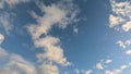 Altocumulus clouds in the sky quickly dissipate, low clouds are called stratocumulus, or stratus