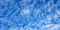 Altocumulus cloudscape texture Royalty Free Stock Photo