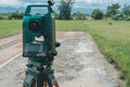 altometer for land surveyor. theodolite equipment for geodetic s