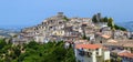 Altomonte town overal view. Royalty Free Stock Photo