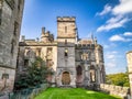 Alton Towers Castle and Gardens Royalty Free Stock Photo