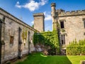 Alton Towers Castle and Gardens Royalty Free Stock Photo