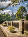Alton Towers Castle and Gardens Royalty Free Stock Photo