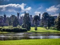 Alton Towers Castle and Gardens Royalty Free Stock Photo