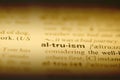 altruism word dict Royalty Free Stock Photo