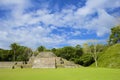 Altun Ha site in Belize Royalty Free Stock Photo