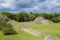 Altun Ha site in Belize Royalty Free Stock Photo