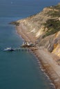 Alum Bay on the Isle of Wight in the UK