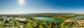 Alum lake, Chomutov, Czech republic