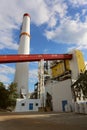 Alumina processing plant Royalty Free Stock Photo