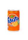 Aluminium can of Fanta Drink