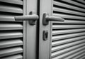 Aluminium door handles