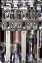 Aluminium engine Engine parts headers pistons