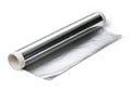 Aluminium foil roll isolated Royalty Free Stock Photo