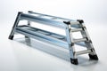 Aluminium Folding Ladder on white background