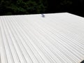 Aluminium Metal sheet Galvanized roof Royalty Free Stock Photo