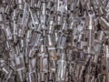 Aluminium parts background Royalty Free Stock Photo