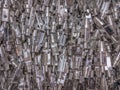 Aluminium parts background Royalty Free Stock Photo