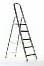 Aluminium stepladder Royalty Free Stock Photo