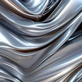 Aluminium texture background 3d render illustration. Silver shiny aluminium background. Aluminium prices hit a record high.